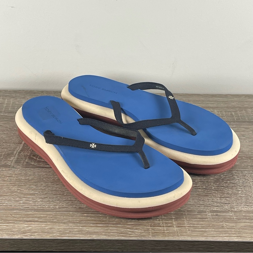 Tory Burch Platform Flip Flops